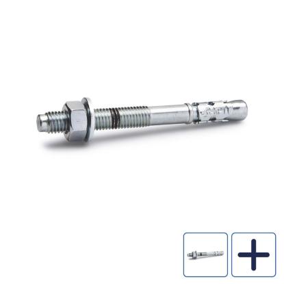 FAST ekspansionsbolt, elforzinket, 10 mm - 25 stk.