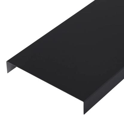 Limtræsprofil, sort - 120 mm