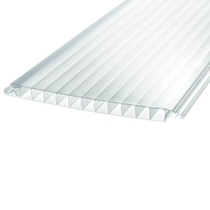 RIAS 2-lags Click-Step termoplade, opal, 16 x 221 - pakke med 5 stk.