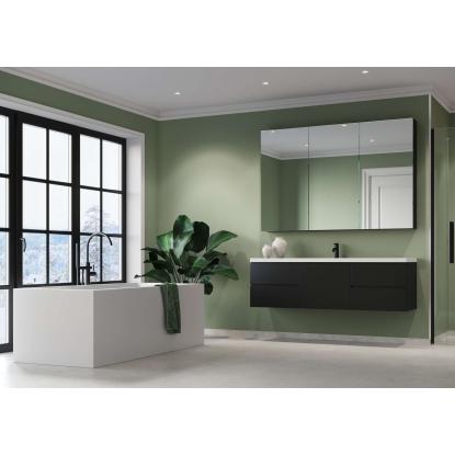 Fibo Colour vådrumspanel, 10 x 600 x 2400 mm, olivegreen extra matt