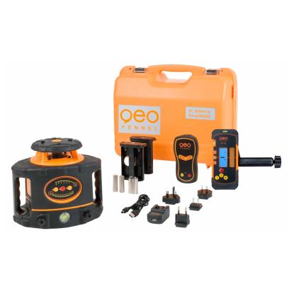 geo-FENNEL FL 300HV-G EasyGRADE rotationslaser med FR 50 modtager
