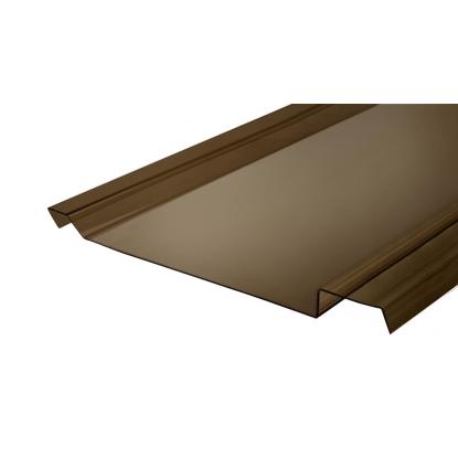 Plastmo EazyGlaze tagplade, 3 mm, røgfarvet, bredde 68,8 cm