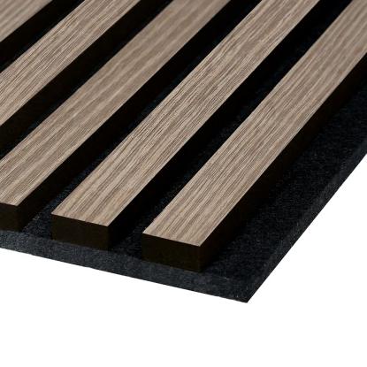 FibroTech PROFF akustikpanel, 605 x 3000 mm, grey oak