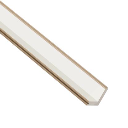 I-Wood UniPanel indvendigt hjørne, hvidmalet, lys kerne, folie, 16 x 55 x 2780 mm