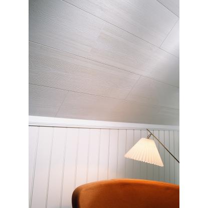 Huntonit Symfoni loftplade, 11 x 280 x 1800 mm, hvid - 2,02 m²