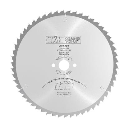 CMT rundsavsklingesæt til træ, Z54-54 W, Ø305 x 2,8 x 30 mm
