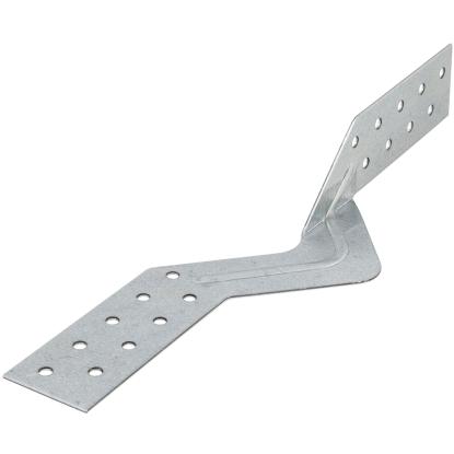 SIMA forankringsbeslag vrid, pregalvaniseret, 280 x 38 x 1,5 mm