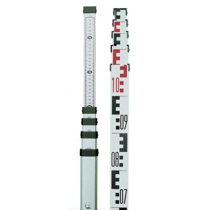 geo-FENNEL TN 15-0 teleskopstadie til nivellering, 124-500 cm