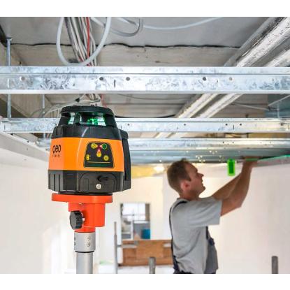 geo-FENNEL FLG 245HV-GREEN rotationslaser med FR 77-MM Tracking modtager