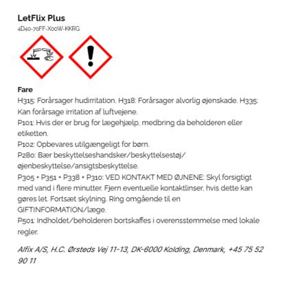 Alfix LetFix Plus fliseklæber, lys grå - 15 kg