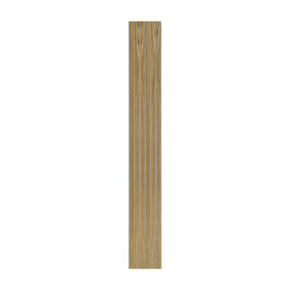 I-Wood Medio+ Original akustikpanel, brun olieret, grå filt og lys kerne, egefiner, 16 x 300 mm