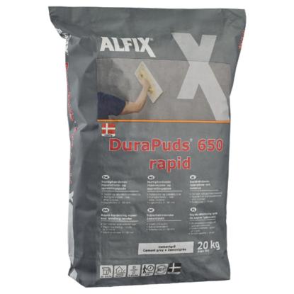 Alfix DuraPuds 650 reparations- og opretningspuds - 20 kg