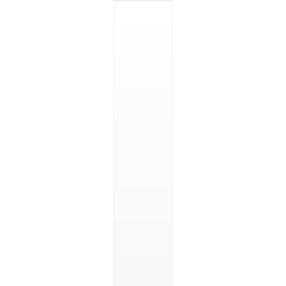 Fibo Basic vådrumspanel uden fugefræsning, 10 x 600 x 2400 mm, white high gloss