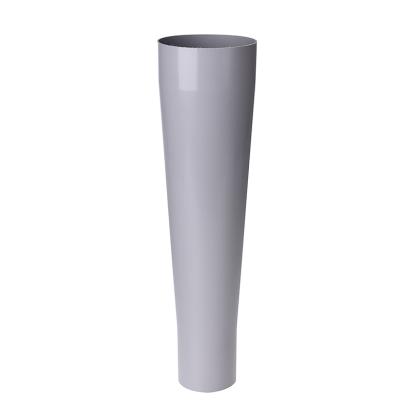 Plastmo overgang til kæde, PVC, grå