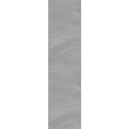Fibo Stone vådrumspanel med 60 x 80 cm fliselook, 10 x 600 x 2400 mm, grey slate extra matt