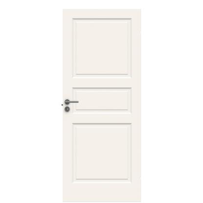 Swedoor Advance-Line Compact 03 massiv dør, 40 mm, hvid - 204 cm høj
