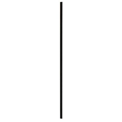 I-Wood UniPanel afslutningsliste, sortmalet, sort kerne, egefiner, 17 x 55 x 2780 mm