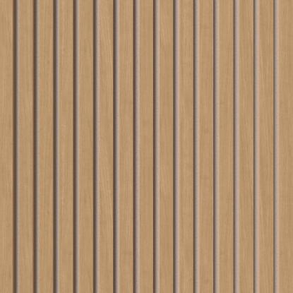 FOG & VENØ Fjordwall akustikpanel, eg, brun MDF, beige filt, 600 x 2400 x 19 mm