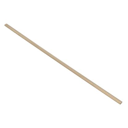 I-Wood afslutningsliste til akustikpanel, ubehandlet natur, beige filt og sort kerne, egefiner, 17 x 42 mm