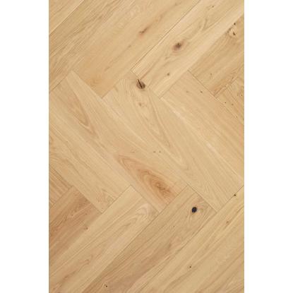 Moland Castle Collection Living Cambridge Stavparket parketgulv, venstre stav, eg, hvid olie