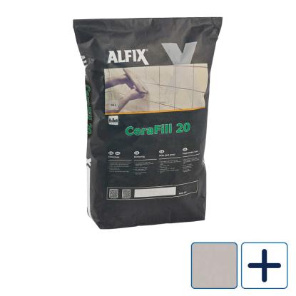 Alfix RustiqFuge CeraFill 20 klinkefuge, grå