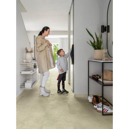 Pergo Isefjord Pad Pro Beige Gritty Stone vinylgulv, 428 x 856 x 6 mm