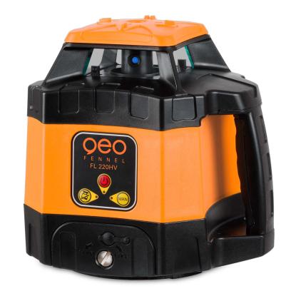 geo-FENNEL FL 220HV komplet rotationslasersæt med FR 50 modtager