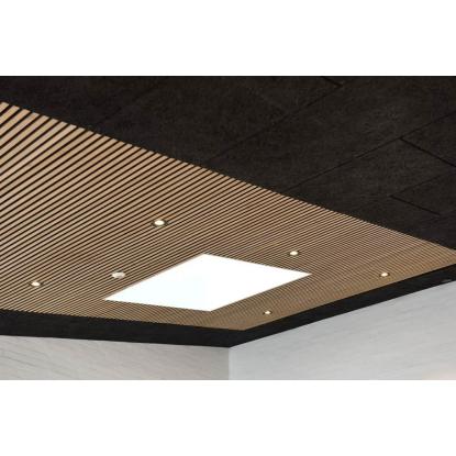 FibroTech Multifin træbetonplade, sort, 25 x 600 x 1200 mm