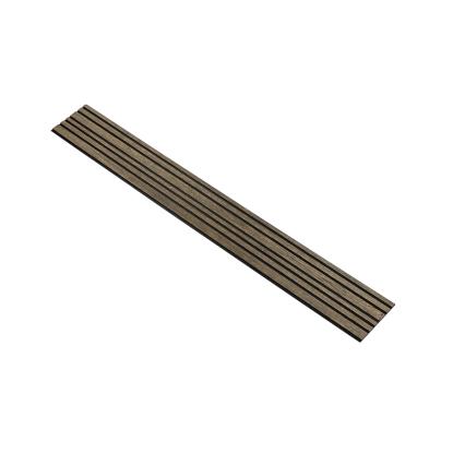 I-Wood Basic Mixed akustikpanel, sort olieret, sort filt og sort kerne, egefiner, 17 x 300 mm 