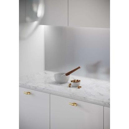 Fibo Kitchen Board vægplade, 10 x 600 x 580 mm, steel metal - 2 stk.