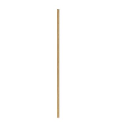 I-Wood afslutningsliste til akustikpanel, klar olieret, beige filt og lys kerne, egefiner, 16 x 42 mm