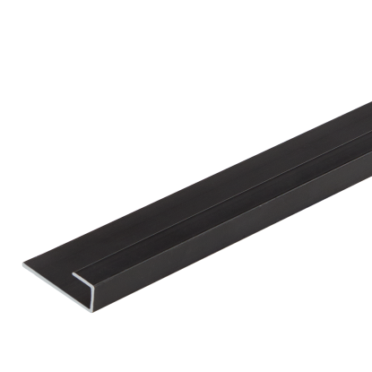FibroTech SPC edge profile, 4,5 x 18 x 2610 mm, sort