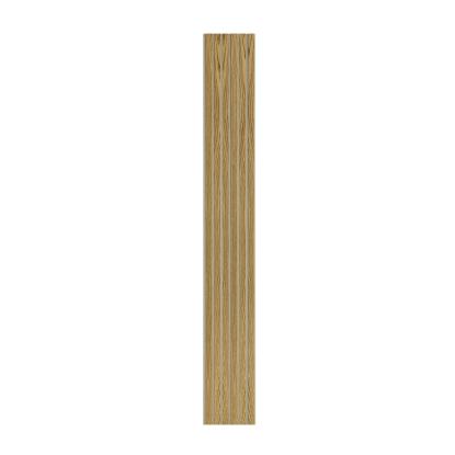 I-Wood Basic Original akustikpanel, brun olieret, beige filt og lys kerne, egefiner, 16 x 300 mm 