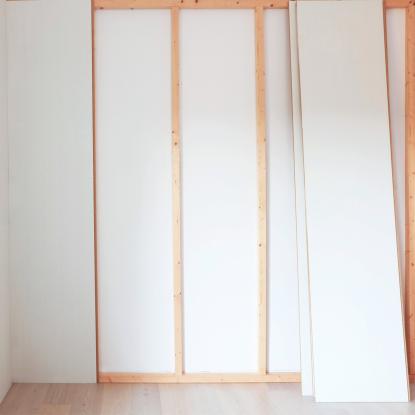 Huntonit proff væg grundet, 11 x 600 x 2800 mm, hvid - 1,68 m²