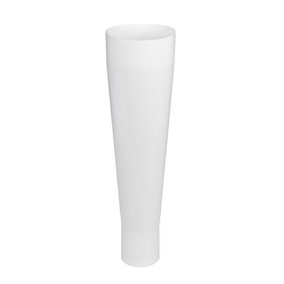 Plastmo overgang til kæde, PVC, hvid