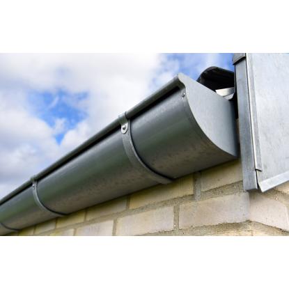 Plastmo Stål Plus Arkitekt tagrende, 1/4 rund, nr. 14, 3 meter