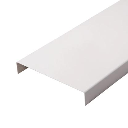 Limtræsprofil, hvid - 120 mm