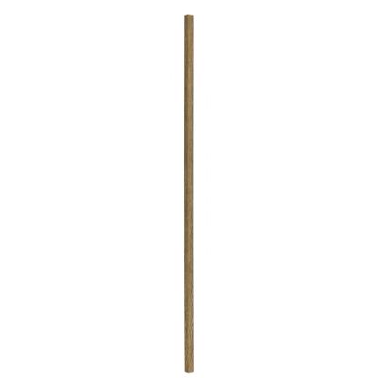 I-Wood UniPanel udvendigt hjørne, mørkebrun olieret, sort kerne, egefiner, 17 x 55 x 2780 mm
