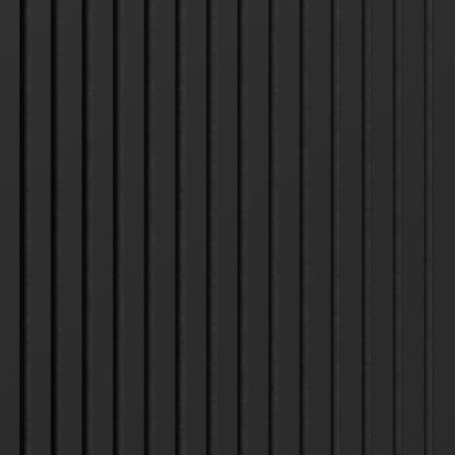 FOG & VENØ Foiled akustikpanel, sort, sort filt, 600 x 2400 x 20 mm