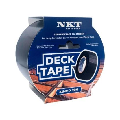 NKT Deck Tape terrassetape til strøer, 82 mm - 20 meter