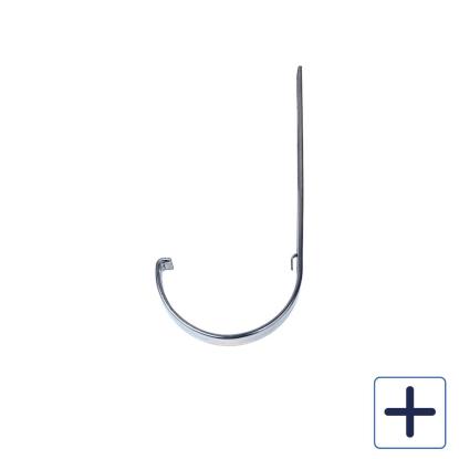 Plastmo rendejern, lang, galvaniseret