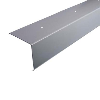 Plastmo fodkant C 87, 2 meter, grå