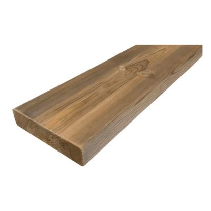 Frøslev Select terrassebræt med afrundede kanter, 32 x 150 x 4800 mm, brunimprægneret fyr