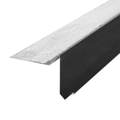 GTBUILD vindskede med asfalt, 80 mm, sort