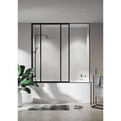 Fibo Cement vådrumspanel, 10 x 600 x 2400 mm, terrazzo light silk