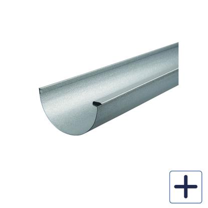 Plastmo AluZink tagrende, 3 meter