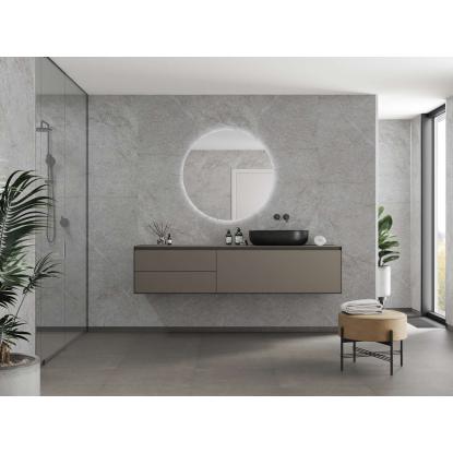 Fibo Stone vådrumspanel, 10 x 600 x 2400 mm, polished stone high gloss