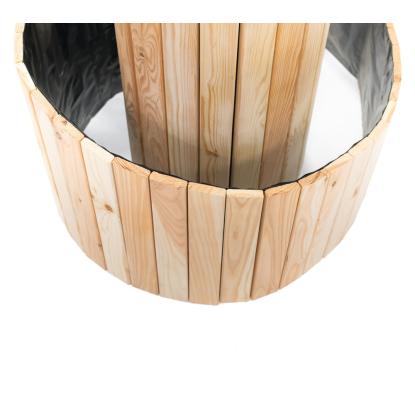 Westmann Luise spiral højbed, lærketræ, 400 x 77 cm