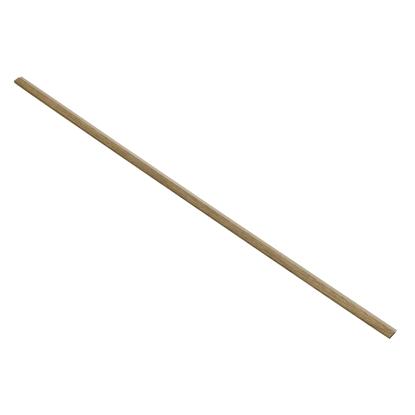 I-Wood afslutningsliste til akustikpanel, mørkebrun olieret, beige filt og sort kerne, egefiner, 17 x 42 mm