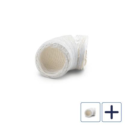 Fresh flexslange/aftræksslange til tørretumbler, 3000 mm